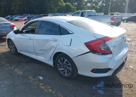 2016 Honda Civic Ex из США, поврежденный, VIN 19XFC2F72GE033844